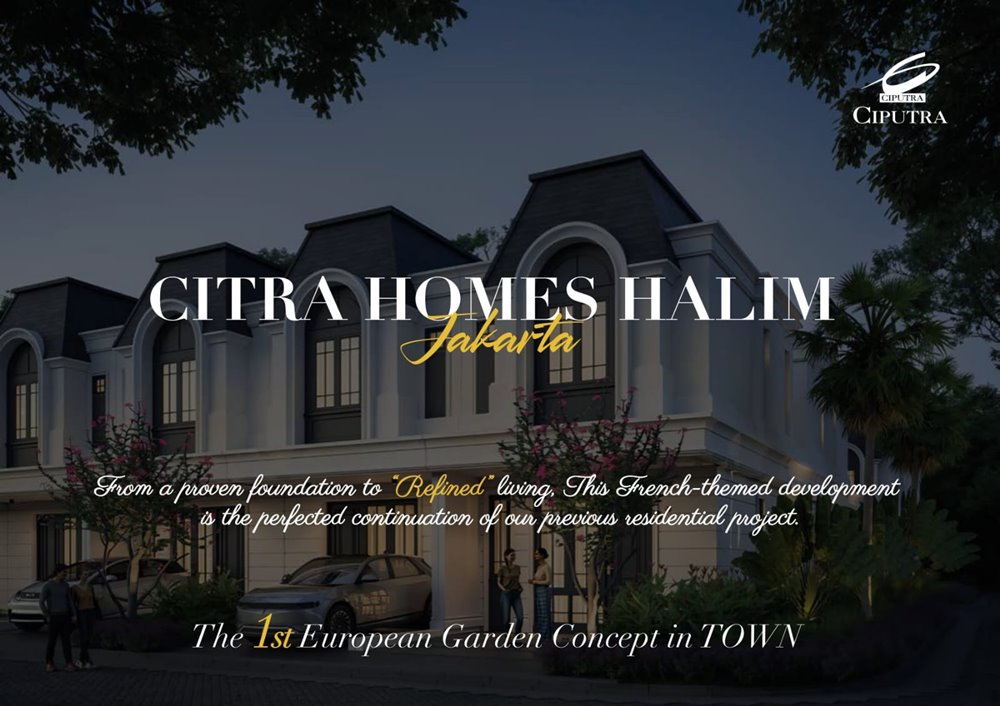 citra homes halim banner 16
