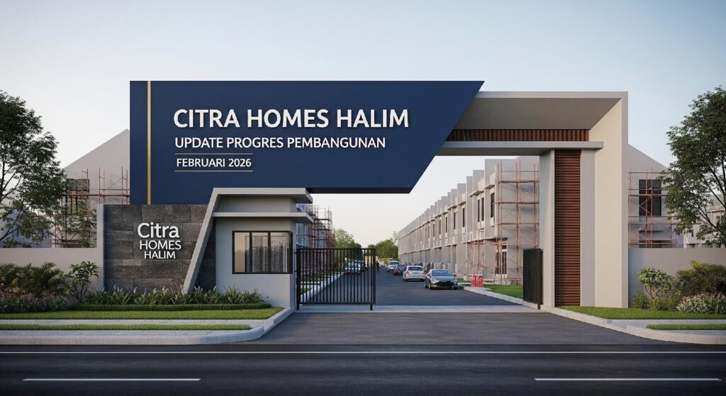 Update Progres Pembangunan Citra Homes Halim Februari 2026