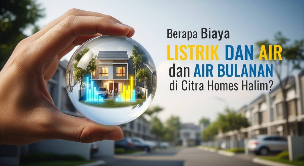Berapa Biaya Listrik dan Air Bulanan di Citra Homes Halim?